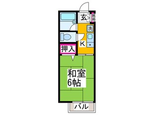 パークハイツ向陽台の物件間取画像